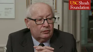 Testimony Speaks: Nazi Hunter Serge Klarsfeld on Countering Antisemitism | USC Shoah Foundation