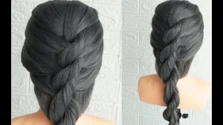 THE 2 MINUTE ROPE BRAID HAIRSTYLE HAIRSTYLE | THE FRECKLED FOX |how to rope braid |how to rope twist