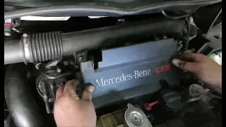 How to change engine water pump on a Mercedes-Benz Vito 2.2 CDI  | Part 2 of 2
