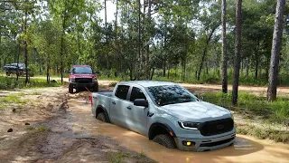 Ford Ranger & Dodge Dakota Offroading at Citrus WMA