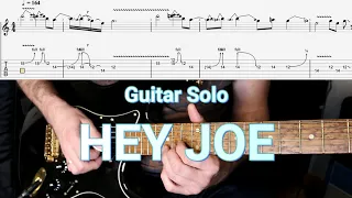 Jimi Hendrix - Hey Joe - Guitar Solo | TAB's (Patreon)