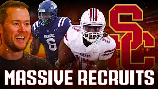 USC Just Landed The SCARIEST & FASTEST Recruits In The Country!!!