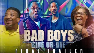 BAD BOYS: RIDE OR DIE – Final Trailer REACTION!!