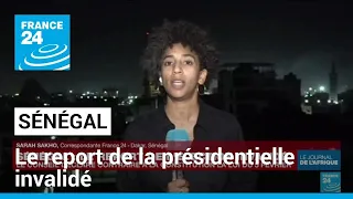 Sénégal : le report de la présidentielle invalidé par le Conseil constitutionnel • FRANCE 24