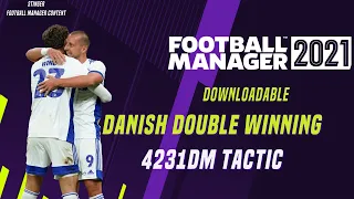 FM21 4231DM Double winner tactic - with download