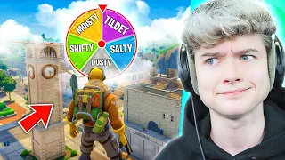 GLÜCKSRAD bestimmt 24 STUNDEN ALLES! in OG FORTNITE KAPITEL 1