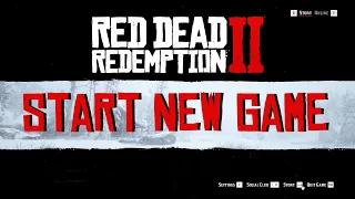 RDR2 How to Start New Game + Save Progress