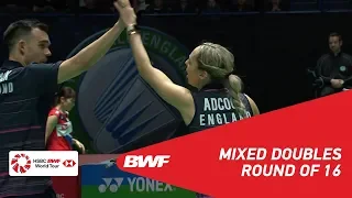 R16 | XD | ADCOCK C./ADCOCK G. (ENG) [6] vs LANE/PUGH (ENG) | BWF 2019