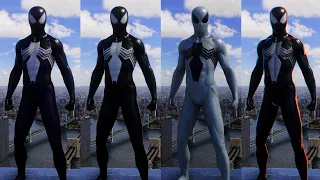 Classic Symbiote Suit + All Colour Variants - Marvel's Spider-Man 2 PS5 Gameplay Free Roam