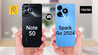 Realme Note 50 Vs Tecno Spark Go 2024