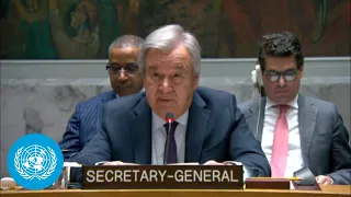 Israel/Palestine Crisis: 'The eyes of the world, and the eyes of history, are watching' - UN Chief