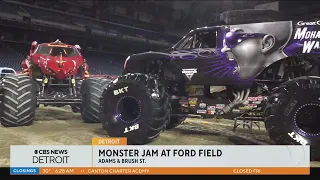 Monster Jam returns to Ford Field
