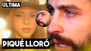 GERARD PIQUÉ LLORÓ al escuchar "ÚLTIMA" la nueva CANCIÓN DE SHAKIRA