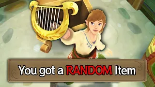 Skyward Sword but ALL the Items are random