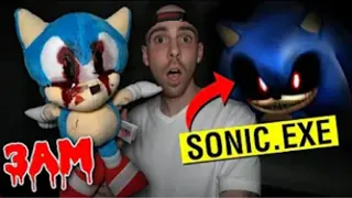 SUMMONING SONIC EXE AT 3AM CHALLENGE!! OMG IT WORKED GONE WRONG