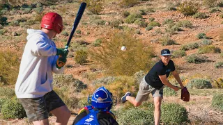 Baseball Battle In The Desert