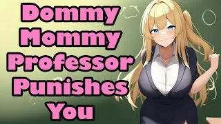 Dommy Mommy Professor Punishes You [F4M] [ASMR]