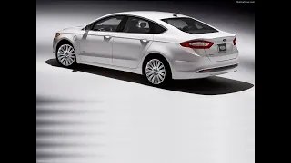 Ford Fusion, задний удар, вытяжка , рихтовка крыла.