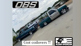 Got Aldan coilovers on my Chevy OBS !!!