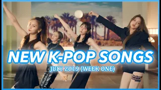 NEW K-POP SONGS | JULY 2019 (WEEK 1)