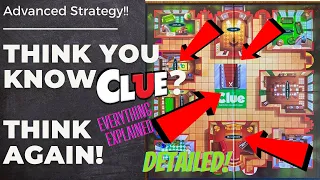 Clue Advanced Strategy Detailed To Explain Everything! [Cluedo]