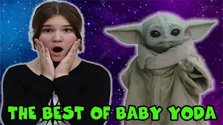 The Best Of Baby Yoda! Baby Yoda In Charge, Controlled By The Child, Baby Yoda Tik Tok, No Baby Yoda