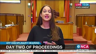 EFF Disciplinary Hearing | Day two of proceedings