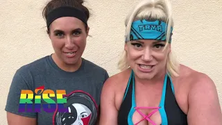 Rachael Ellering and Taya Valkyrie Promo from RISE 8 - OUTBACK
