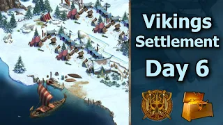 Forge of Empires: 7-Day Vikings Settlement Day 6! (Expansions + Final Prep)