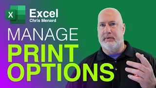 Excel Print Options - Set Print Area, Print Selection,  Margins, and Printing Gridlines