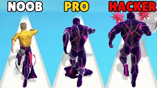 NOOB vs PRO vs HACKER in Toxic Hero 3D