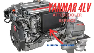 Yanmar 4LV 250Z Aftercooler Service. (Audio Fixed)