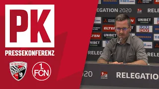 Die PK mit Tomas Oral & Michael Wiesinger | FC Ingolstadt 04 - 1. FC Nürnberg 3:1