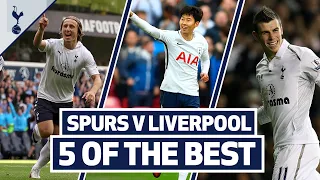 Bale, Modric, Son, Adebayor, Assou-Ekotto! ️⚽️ 5 OF THE BEST | SPURS BEST HOME GOALS V LIVERPOOL!