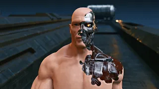 Terminator melting - Blender 3D