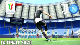 Juventus x Napoli | Final Coppa Italia 2020 | 17/06/2020 | Stadio Olimpico Rome - PES 20