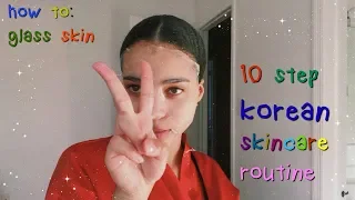 10 step korean skincare routine | YESSTYLE X KALI