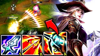 ASHE TOP IS THE #1 BEST TOPLANE KITING MACHINE (YOU'LL LOVE THIS) - S13 Ashe TOP Gameplay Guide