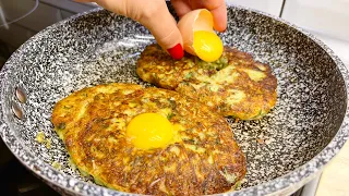 YOU HAVE NEVER TRIED SUCH DELICIOUS Zucchini WITH EGG! Easy and fast recipe!