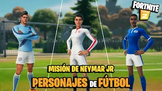 Desafío Fortnite: ¿dónde están los personajes de fútbol?