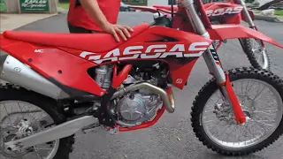 2023 GASGAS MC450F FIRST VIEW