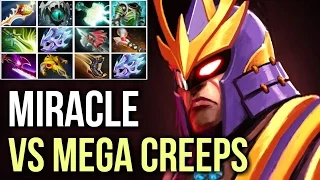 Monster Silencer 950 Damage Per Hit Miracle- vs Mega Creeps Ultimate MMR Gameplay 7.03 Dota 2