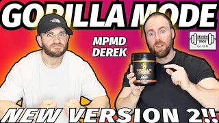 THE NEW GORILLA MODE PRE-WORKOUT VERSION 2 REVIEW 🦍 GORILLA MIND PRE | MORE PLATES MORE DATES ‼️