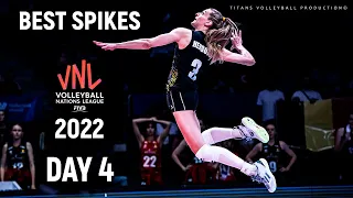 Volleyball Highlights VNL 2022 DAY 4 - Best Volleyball SPIKES