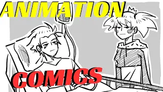 BRAWL STARS HQ COMICS   MANDY AND CHESTER  EDGAR SHIP   ANIMATION  memes ORIGINS