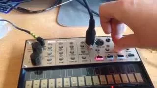 Korg Volca MIDI Out mod - knobs assigned to CCs
