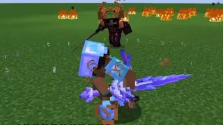 Naeus boss fight (Rainimator modpack) Minecraft