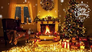 Merry Christmas 2022 - 2 Hours of Classic Christmas Fireplace Music