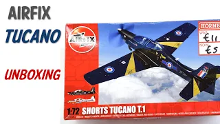 Airfix Shorts Tucano T.1 | 1/72 Scale Plastic Model Kit | Unboxing Review
