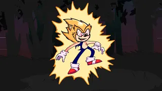 Fleetway Sings You Can't Run (FNF You Can't Run But fleetway Super Sonic X Sonic.exe Sing It)